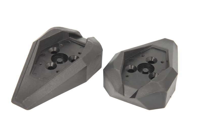 Bara de protectie poliamida negru 119x72x30 mm set 2 bucati