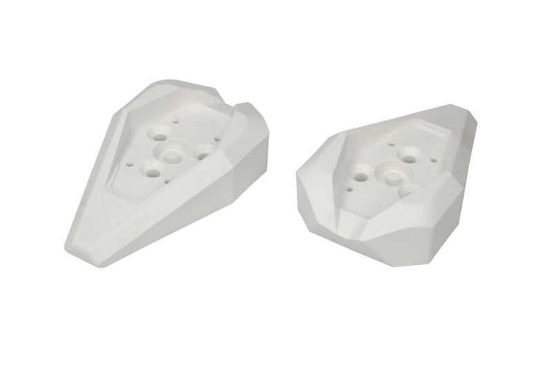 Crash placuta poliamida alb 119x72x30 mm set 2 bucati
