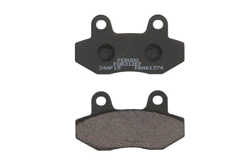 Set plăcuțe frână spate 76,5x42,2x6,8 mm