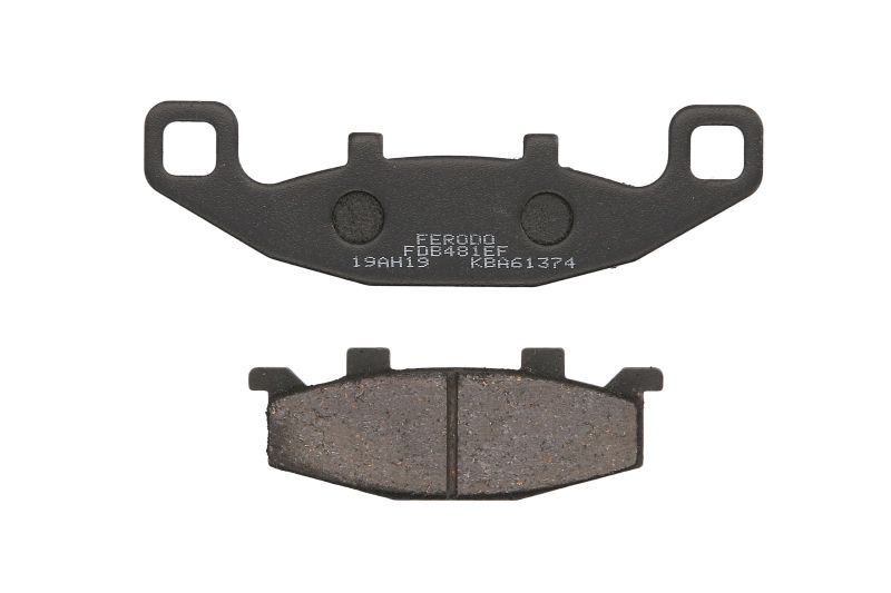 Set plăcuțe frână spate 95x35x8,8 mm 2 bucăți