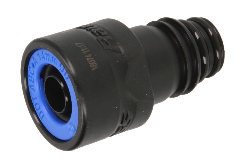 Cap de cuplare drept 14 mm plastic