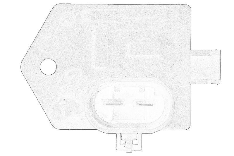 Rezistență în serie, motor electric (ventilator radiator)