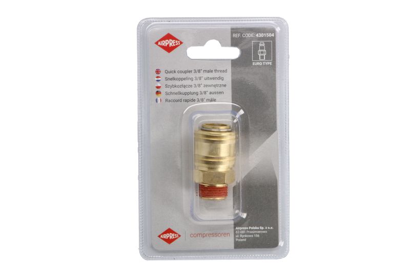 Elemente si racorduri sisteme pneumatice alama filet exterior 3/8 inch
