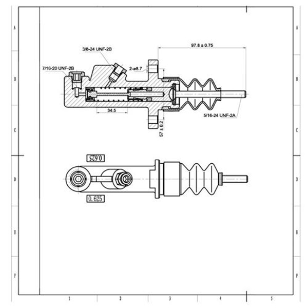 Hydraulic handbrake