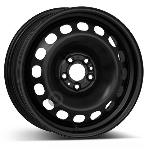 Janta otel 6.5x16 inch negru