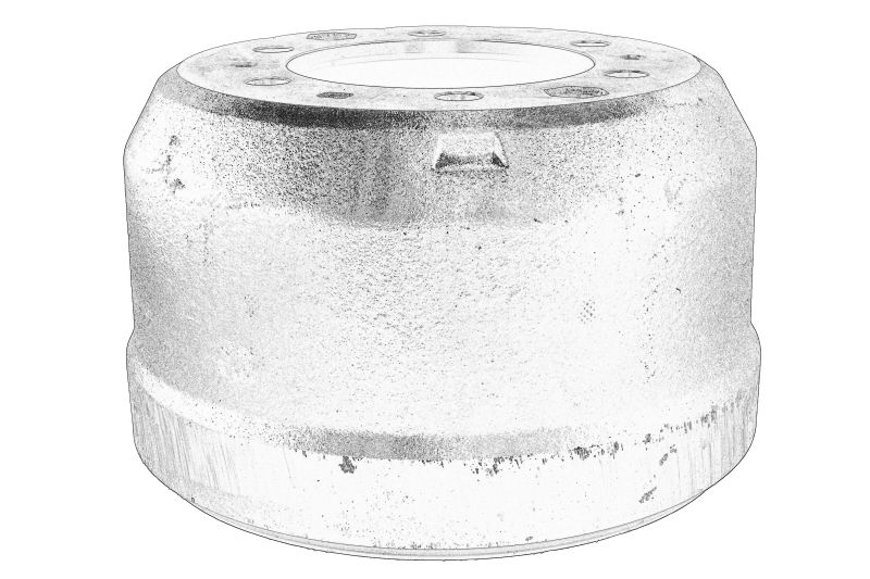 Tambur frana 305 mm 207 mm 150 mm