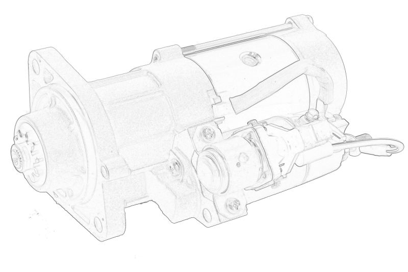 Demaror 24V 5 kW 10 dinti