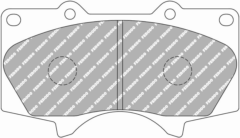 Set plăcuțe frână față 134.45x77.5x17.0 mm