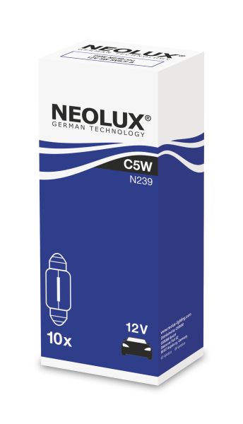 Bec iluminare numar circulatie C5W 35 mm 12V 5W