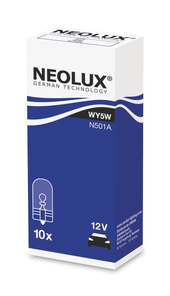 Bec semnalizator WY5W 12V 5W portocaliu