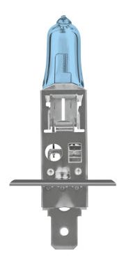 Bec far faza lunga H1 12V 55W albastru
