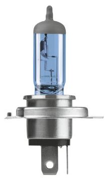 Bec far principal H4 12V 60/55W albastru set 2 bucati
