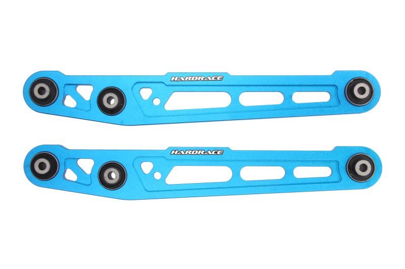 Brat suspensie roata spate inferior aluminiu albastru set 2 bucati