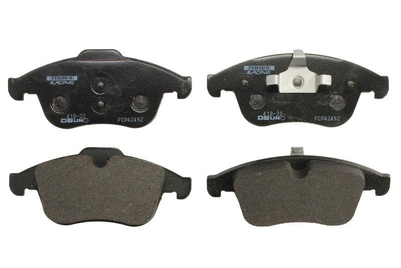 Set placute frana fata 155.2x62.8x17.9 mm
