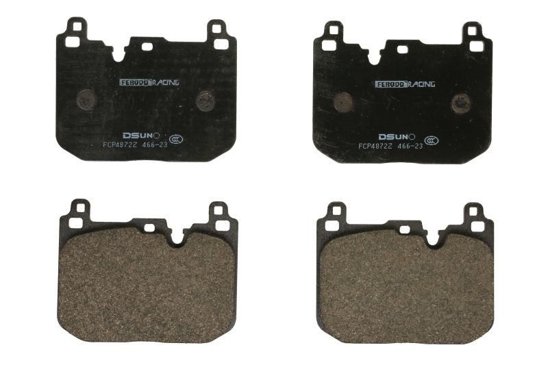 Set placute frana fata 114.5x91.2x15.0 mm