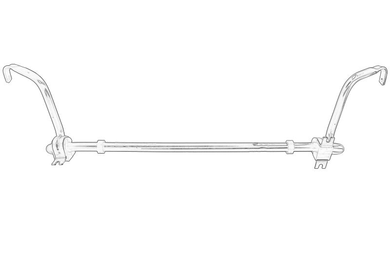 Brat/bieleta suspensie stabilizator fata