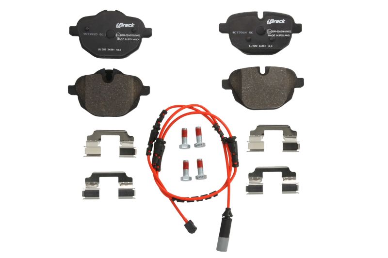 Set placute frana frana disc spate 106.2x56x18 mm disc 330 mm