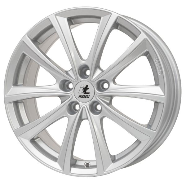 Janta aliaj 6.5x16 inch aluminiu argintiu lucios