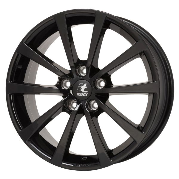 Janta aliaj 7.0x17 inch aluminiu negru lucios