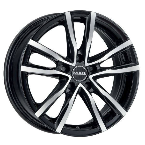 Janta aliaj 7.0x17.0 inch CH 76 mm aluminiu 60° oglinda neagra