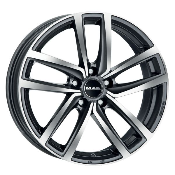 Janta aliaj 8.0x18.0 inch 66,45 mm Față de oglindă din metal armat
