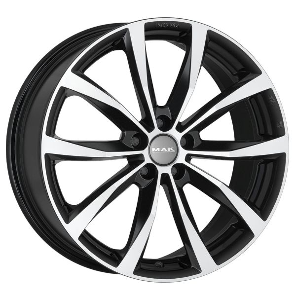 Janta aliaj 8.0x19.0 inch 72 mm Oglinda neagra