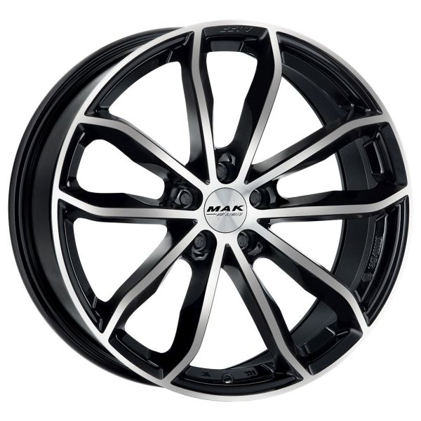 Janta aliaj 9.0x20 inch 66,45 mm oglindă neagră