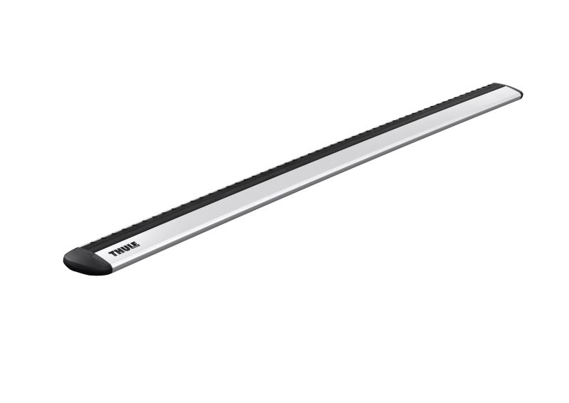 Bara portbagaj plafon 118 cm aluminiu argintiu 2 buc