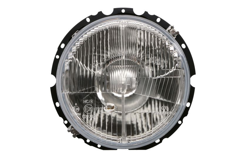 Far rotund halogen manual 178 mm H4 12V set 2 bucati
