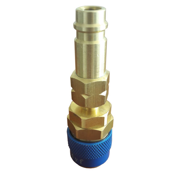 Adaptor racord service-aparat de clima R1234yf albastru