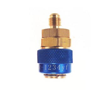Cuplaj rapid aparat de service climatizare R1234yf albastru