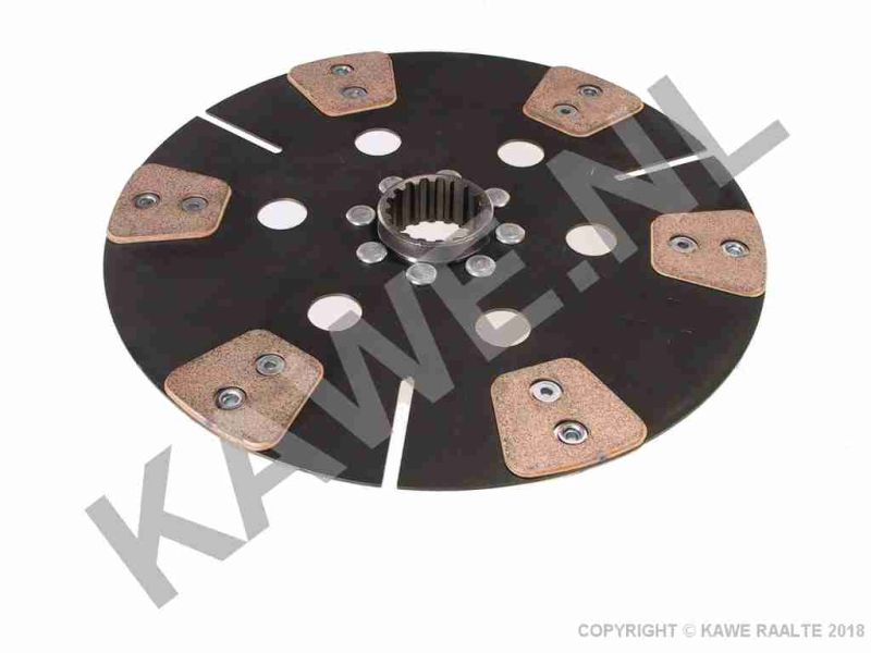 Disc ambreiaj 327 mm ceramica 18 dinti