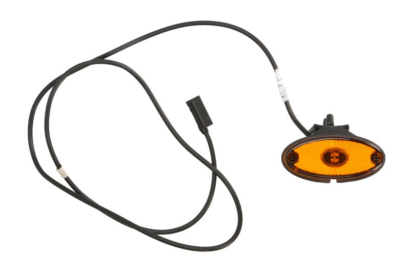 Lumina de clarificare LED 24V portocaliu cablu 1500 mm 102x46 mm set 2 bucati