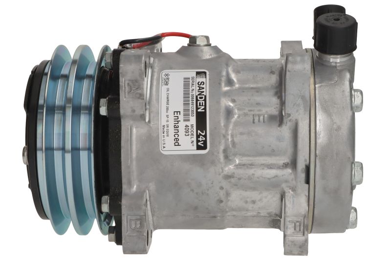 Compresor climatizare SD7H15 fulie 125 mm 24V