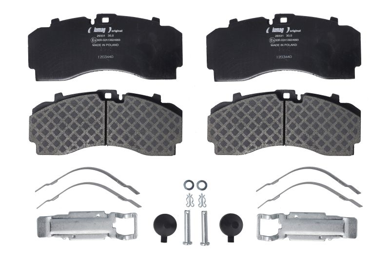 Set placute frana fata 247.3x109.5x30.0 mm