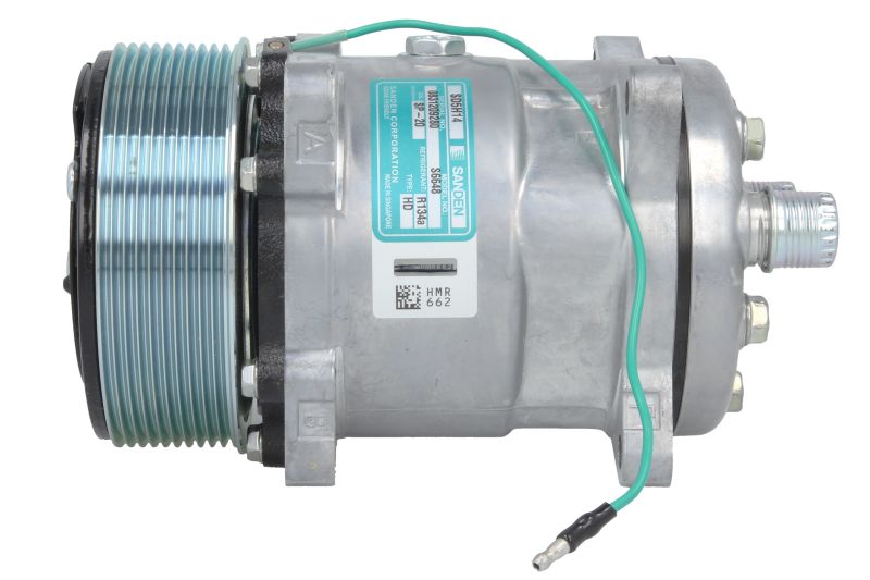 Compresor climatizare SD5H14 24V fulie PV8 125 mm
