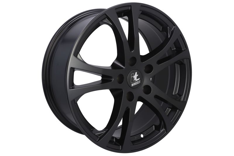 Janta aliaj 17 inch 7.5J negru mat 70,2 mm