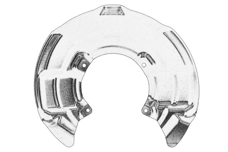Protectie stropire disc frana fata set 2 bucati