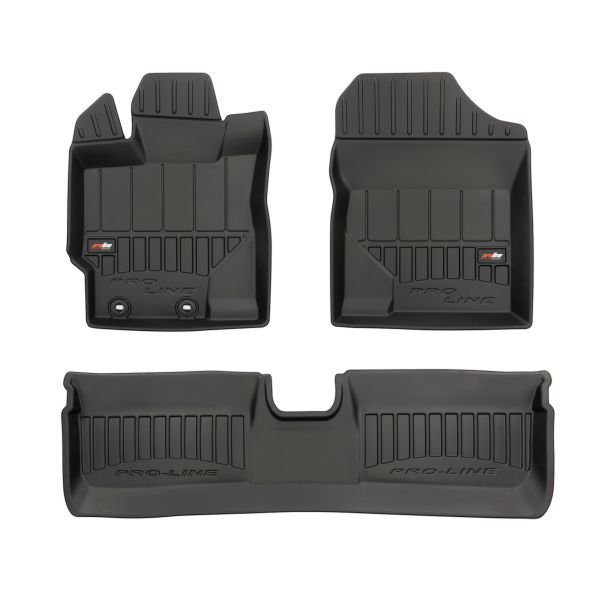 Covoras podea cauciuc fata hatchback 3 bucati