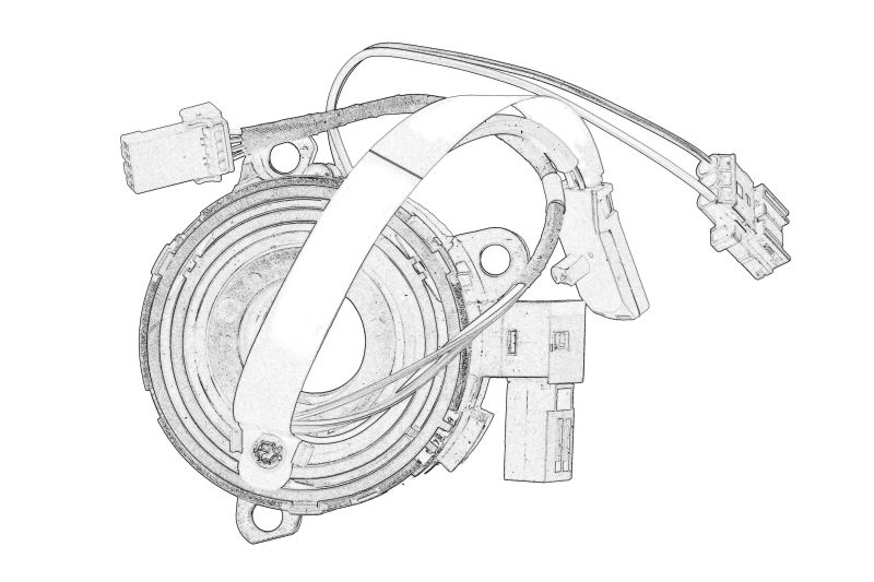 Arc spirala, airbag