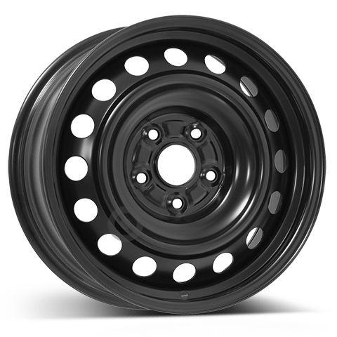 Janta otel 7.0x16 inch CH 60 mm negru