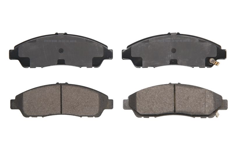 Set placute frana fata 169.9x58.2x16.9 mm