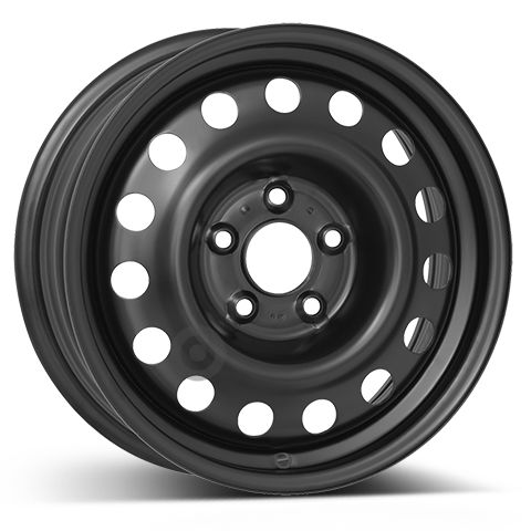 Janta otel 6.5x16 inch negru