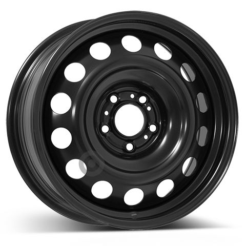 Janta otel 7.0x16 inch CH 65 mm negru