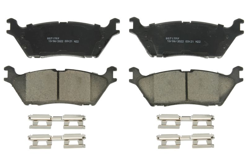 Set placute frana spate 148,9x52,3x17 mm