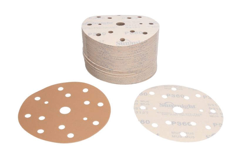 Disc polishing 150 mm 100 bucăți bej