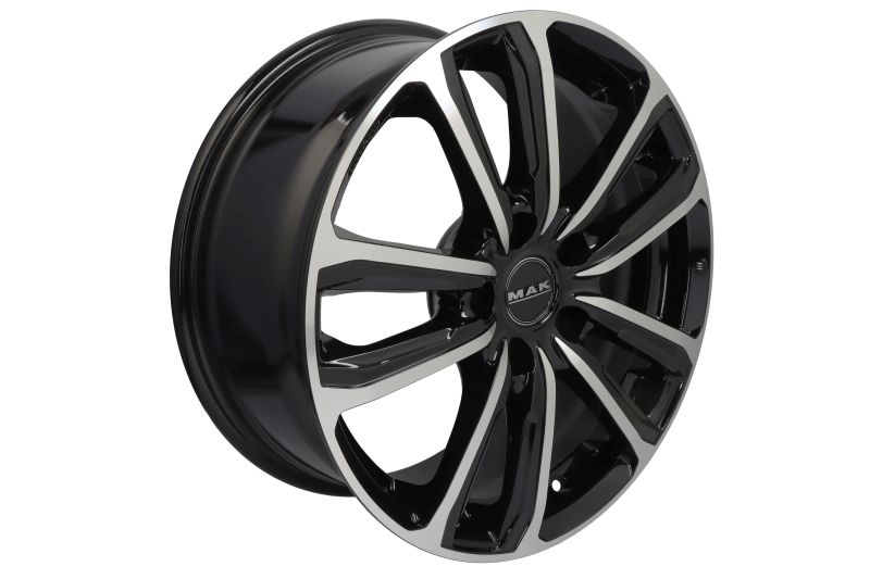 Janta aliaj 7,5x17 inch ET 76 mm aluminiu oglinda neagra