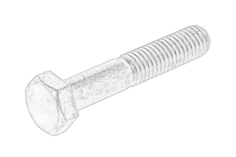Surub volanta M8x1,5 45,5 mm