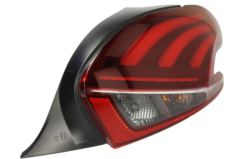 Stopuri spate LED 12V cu soclu bec portocaliu