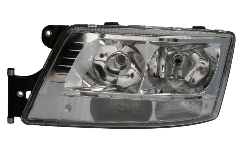 Far față electric 24V cromat